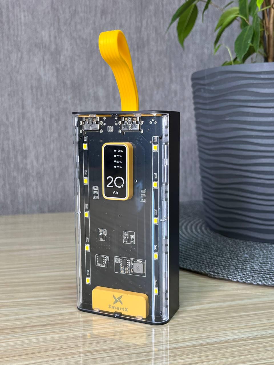 Повербанк X-101 USB-C/USB-A 4 шнура 20000 mAh (260675) Повербанк X-101 USB-C/USB-A 4 шнура 20000 mAh (260675)