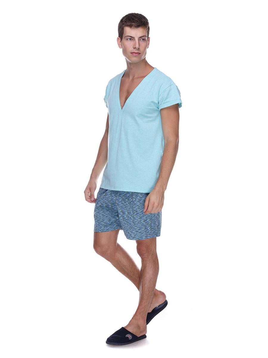 Пижама мужская Homewear Mad 19533 L Turquoisel (3700465519333)