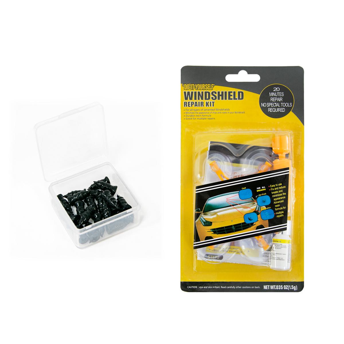 Набір для ремонту лобового скла та шин Windshield + Tire repair kit (3000036-TOP-2) - фото 4