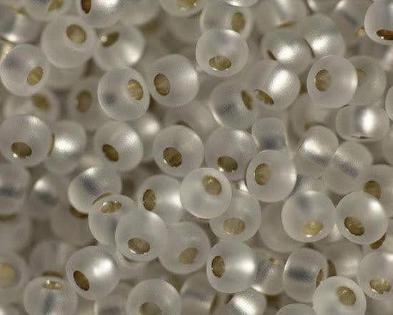 Бісер Preciosa Чехія 78102 блискучий матовий 5 г Сріблястий (1989690166)