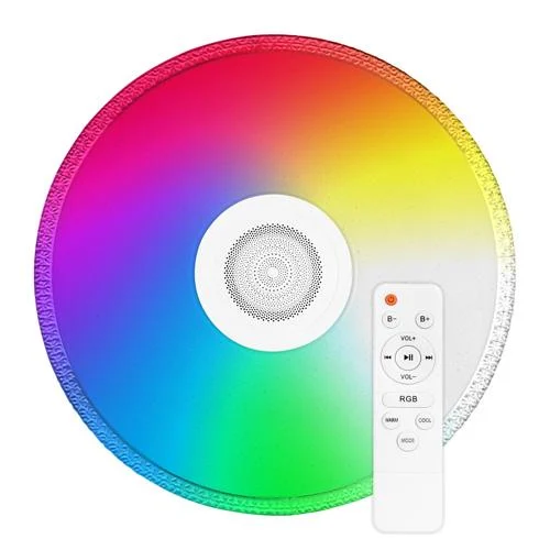 Светильник светодиодный накладной Biom SMART Bluetooth-динамик с д/к 70W 3000-6000 К (SML-R47-70-M-RGB)