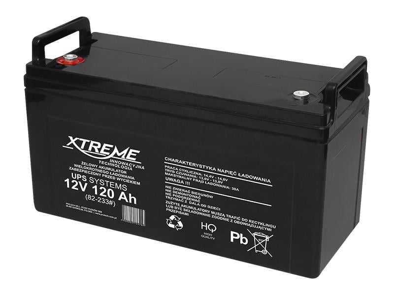 Акумулятор гелевий Xtreme 12V 120Ah (82-233#)