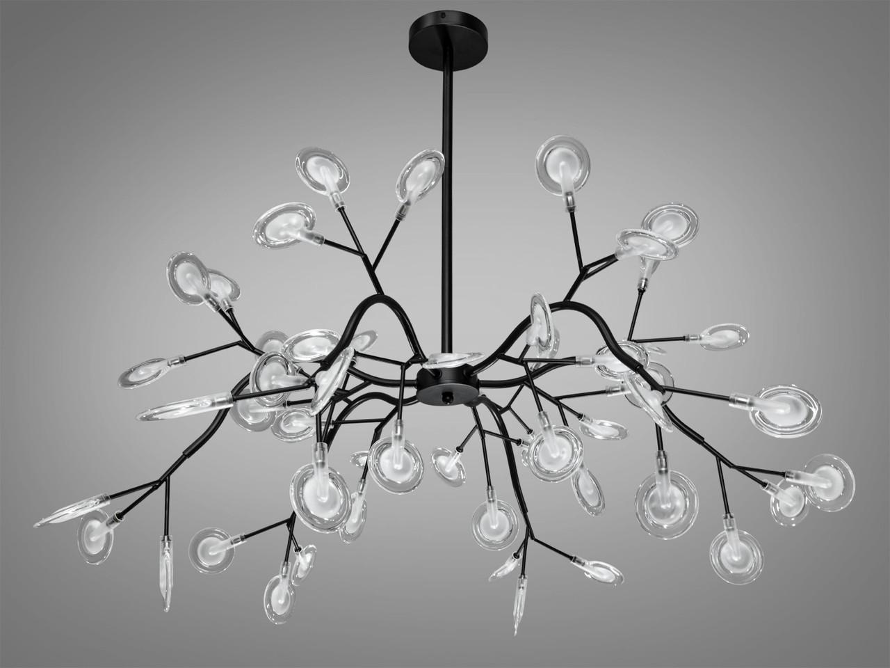 Люстра Светлячок EcoLed 54 ламп 886-54C BK Черный Люстра Светлячок EcoLed 54 ламп 886-54C BK Черный