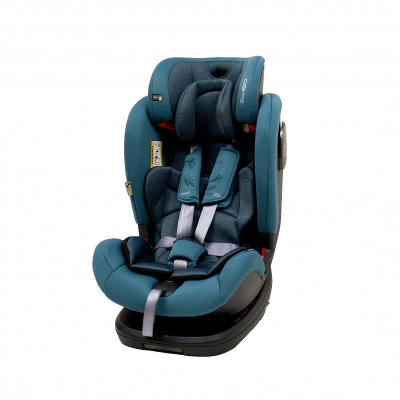 Автокрісло EasyGo Convert група 0+/1/2/3 0-36 кг із системою Isofix Синій