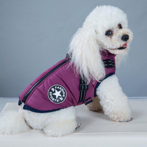 Жилет для собак C00247-4 S Бордовий - фото 3 Жилет для собак C00247-4 S Бордовий - фото 3