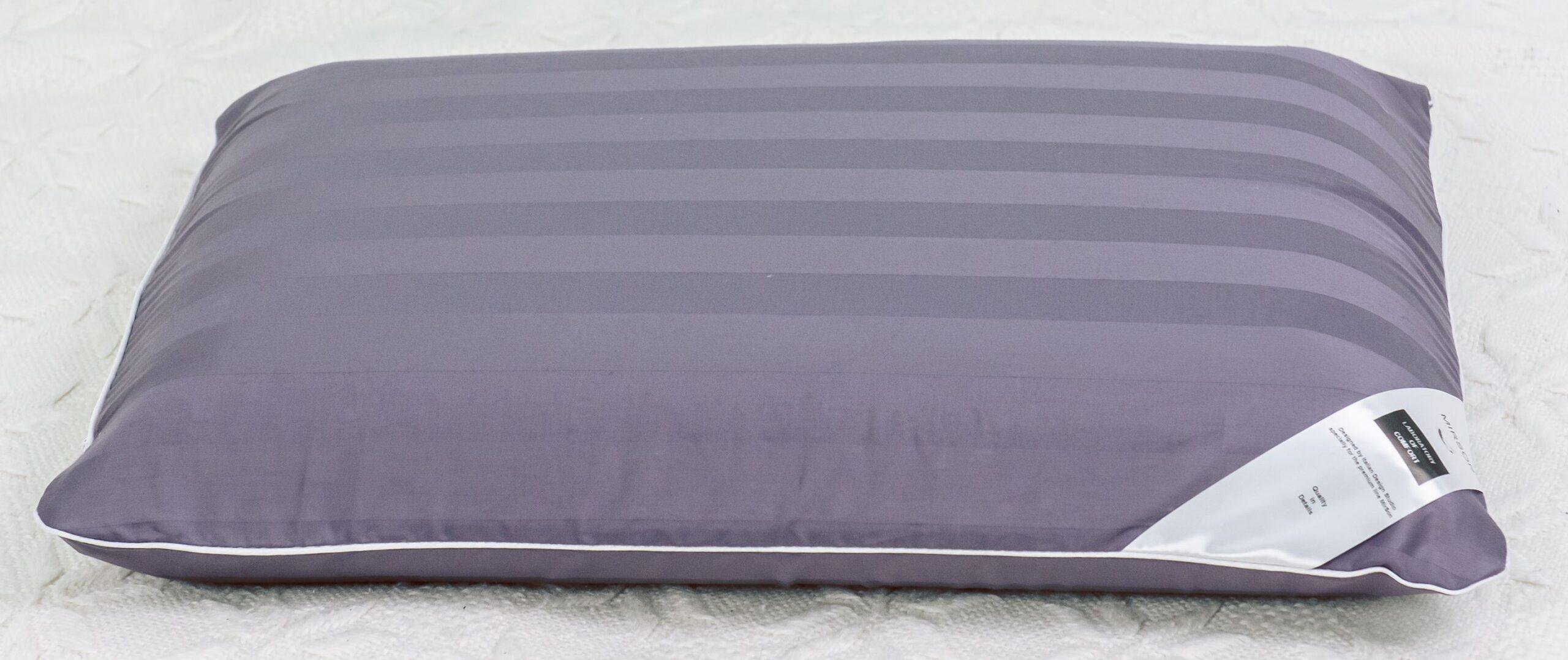 Подушка ортопедическая MirSon №6068 Noble stripe Graphite Women 59х43х10 см (2200003262223)