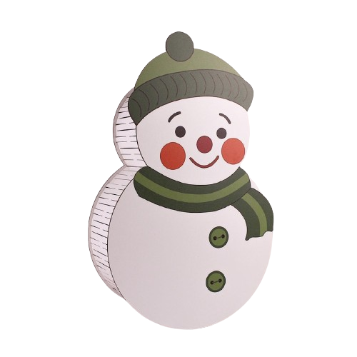 Коробка "Сніговик" (3082)