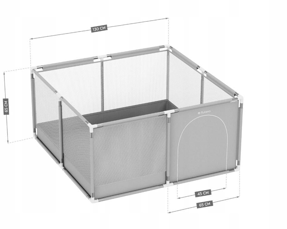 Манеж детский Сейф 130х130 см (RCK-459) - фото 8