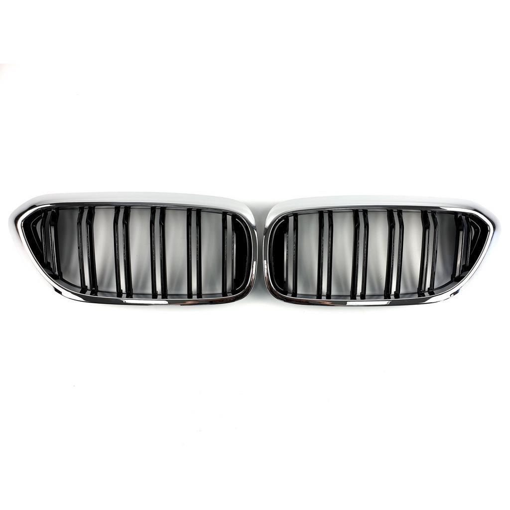 Решетка радиатора GBT для BMW 5 M-Look G30/31 2017-2023 гг. пластик Черный (27669317)
