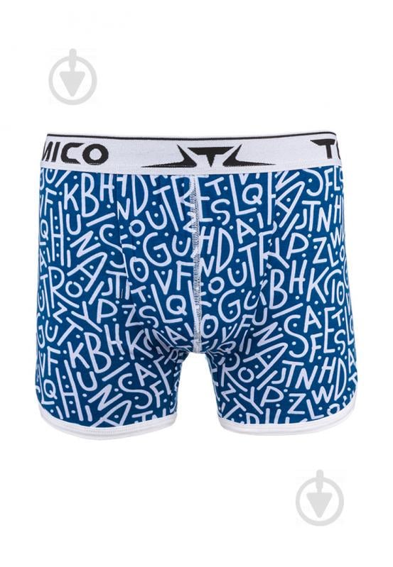 Трусы мужские Termico M07 Letter S Белый + Синий