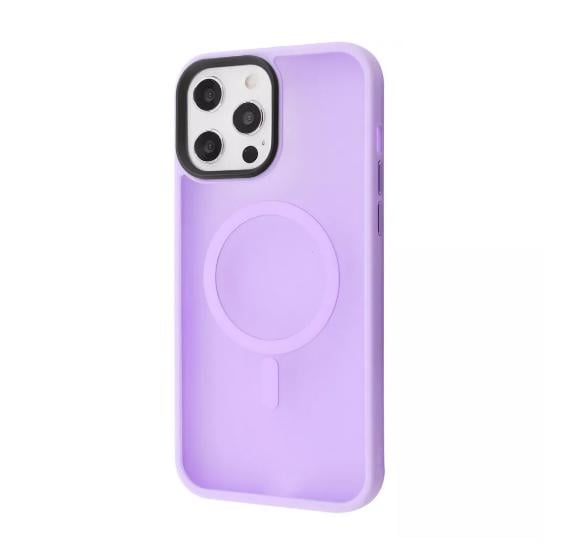 Чехол-накладка для телефона WAVE Matte Insane Case with Magnetic Ring - iPhone 12 Pro Max light purple (451120008)