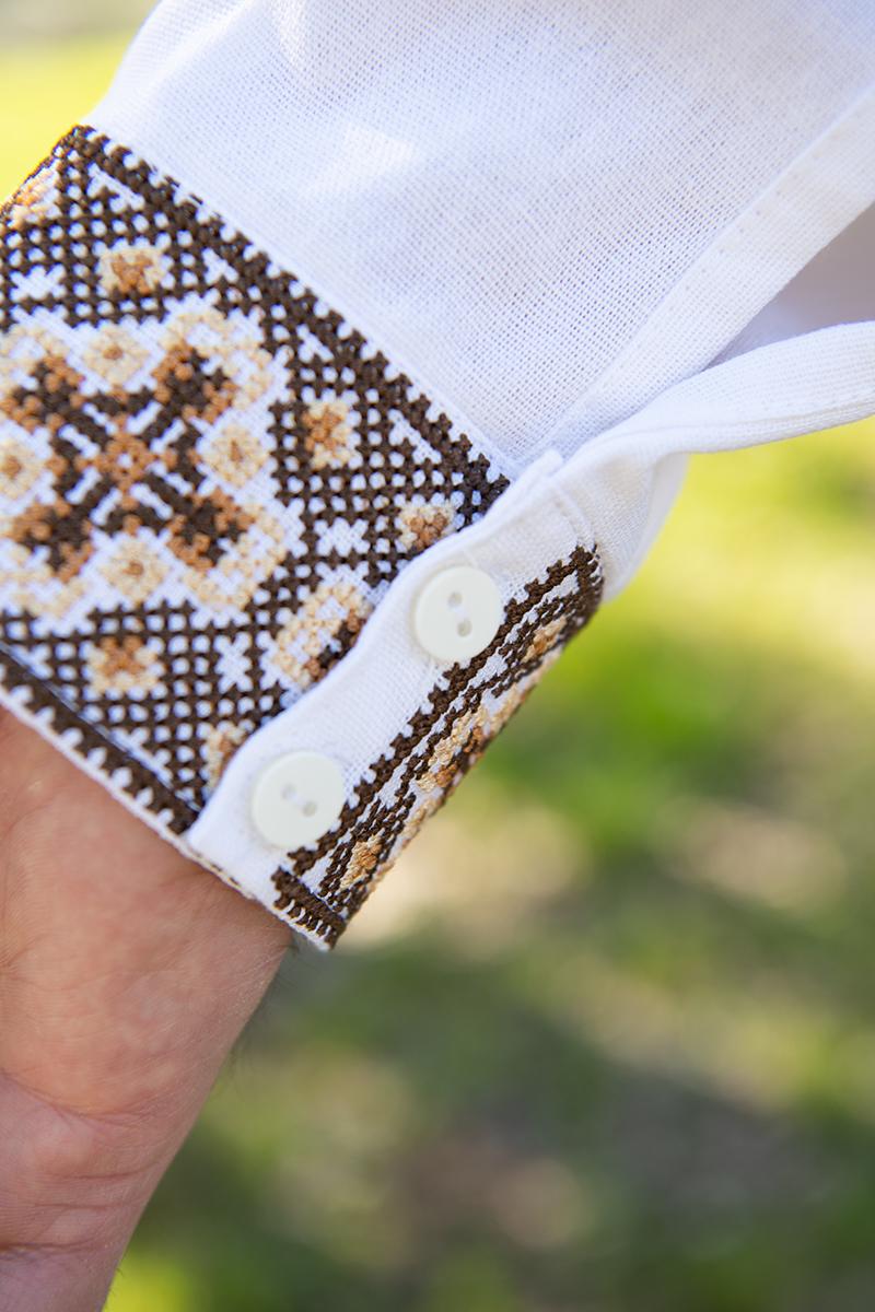 Вышиванка мужская из льна Дубовая мощь L (2174169134) - фото 2