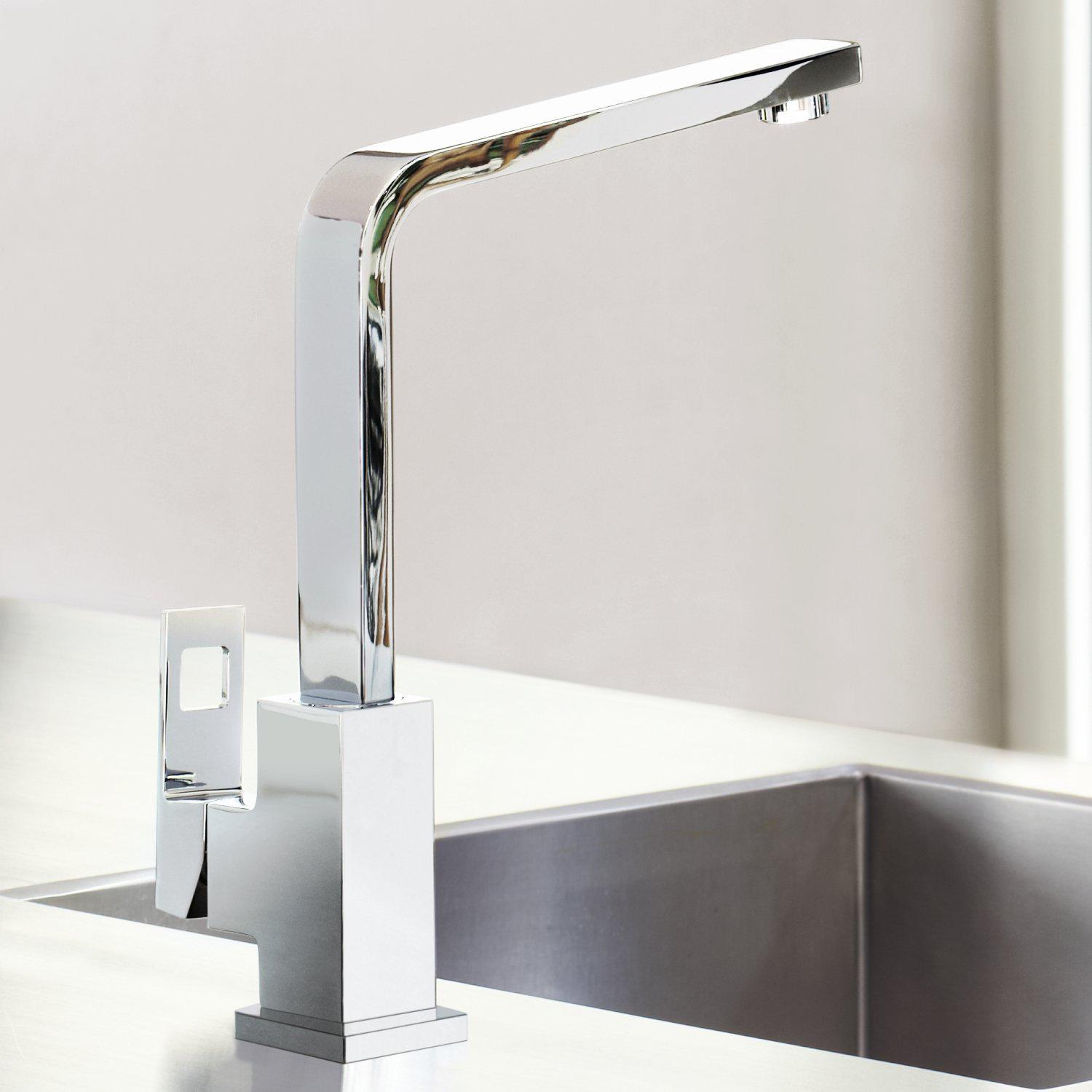 Смеситель для кухни Grohe Eurocube 31255000 однорычажный Хром (111129) - фото 4 Смеситель для кухни Grohe Eurocube 31255000 однорычажный Хром (111129) - фото 4
