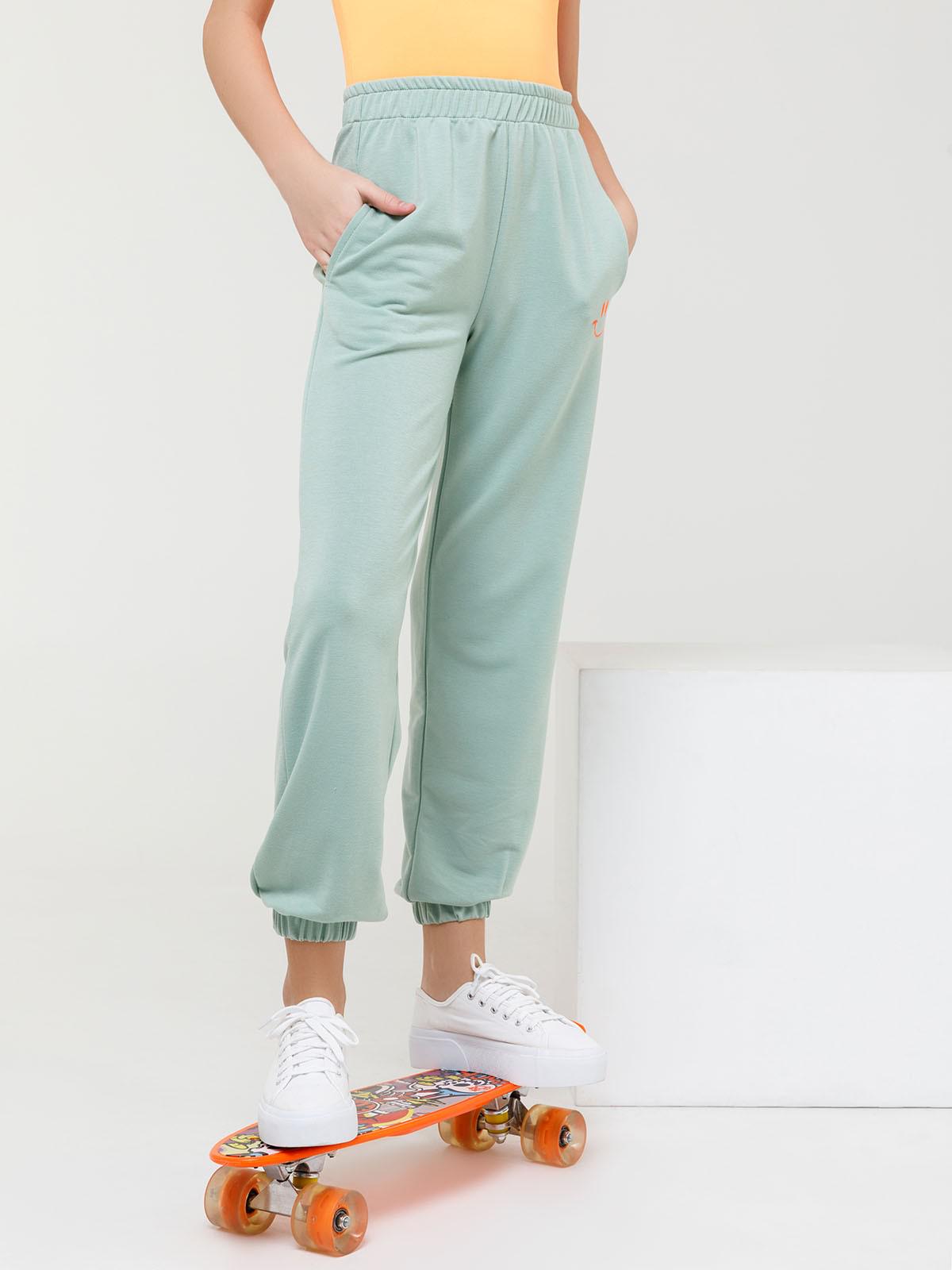 Детские спортивные штаны ISSA Plus 152 мятный CD-418 Детские спортивные штаны ISSA Plus 152 мятный CD-418