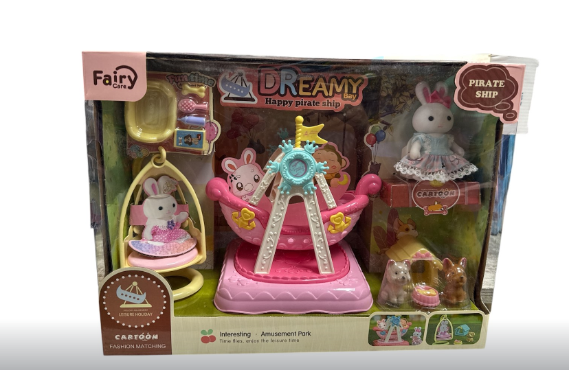 Гойдалка 6654 флоксова фігурка та аксесуари в коробці