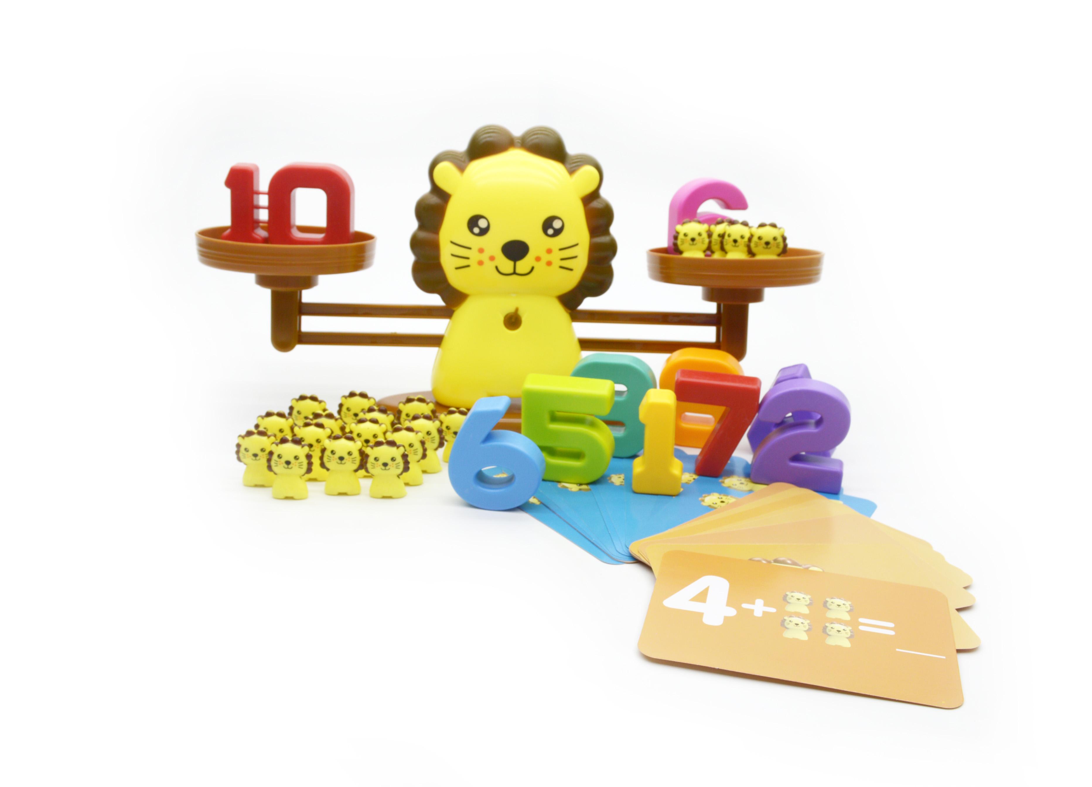 Игра-балансир Лев развивающая математическая (32846)