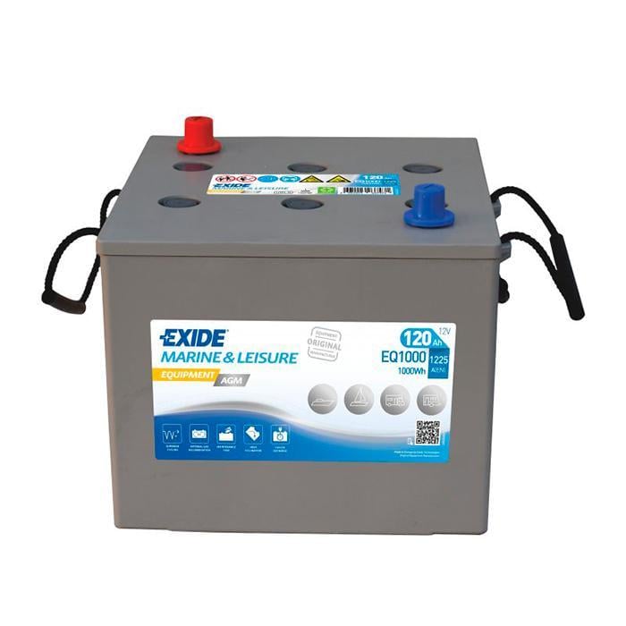 Аккумулятор автомобильный EXIDE Equipment EQ1000 AGM 6СТ-120Ah 1225А (153854)
