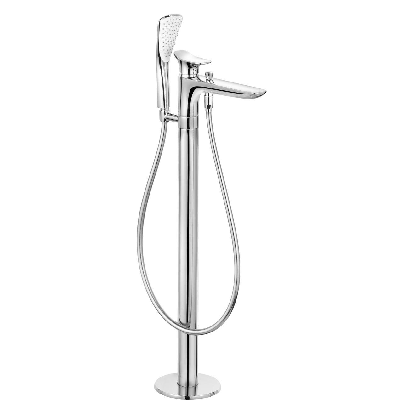 Смеситель для ванны Kludi Ambienta 535900575 напольный Хром (180192)