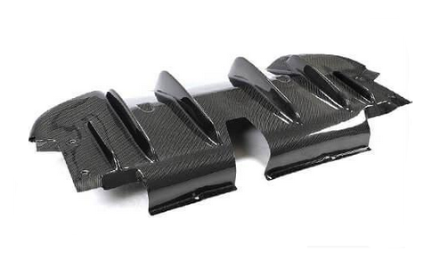 Диффузор заднего бампера DDCarbon V1 для Base DDCarbon для Alfa Romeo Giulia 2016-2022 гг. натуральный карбон (132674)