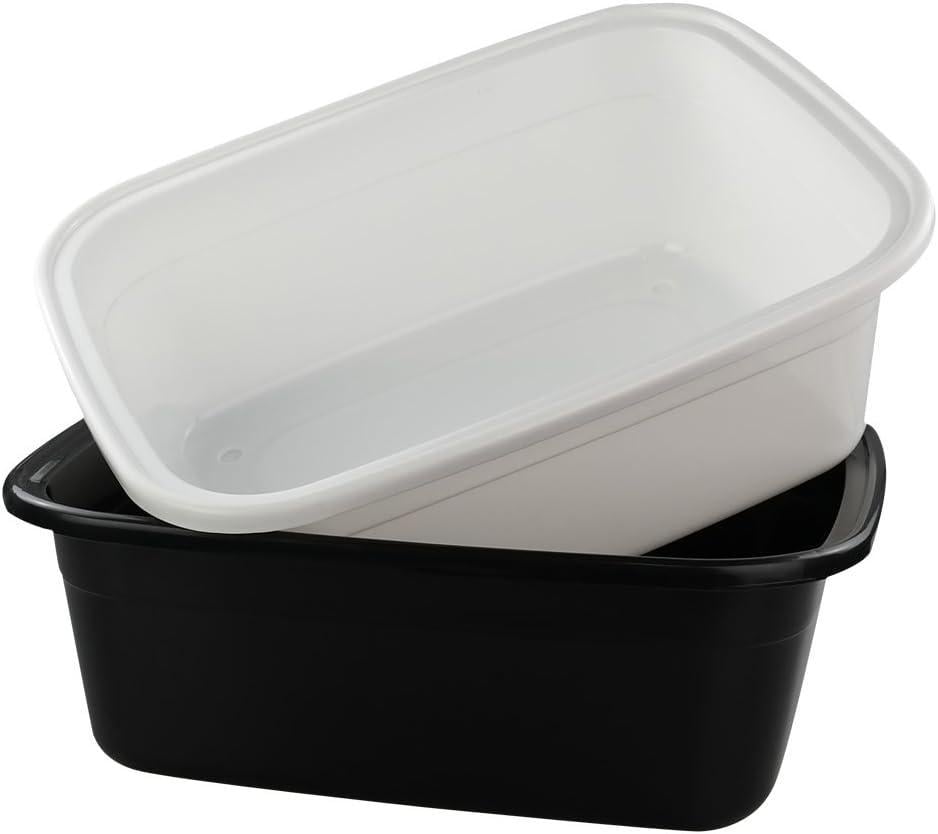Таз прямокутний для миття посуду на 18 л 2 шт.
