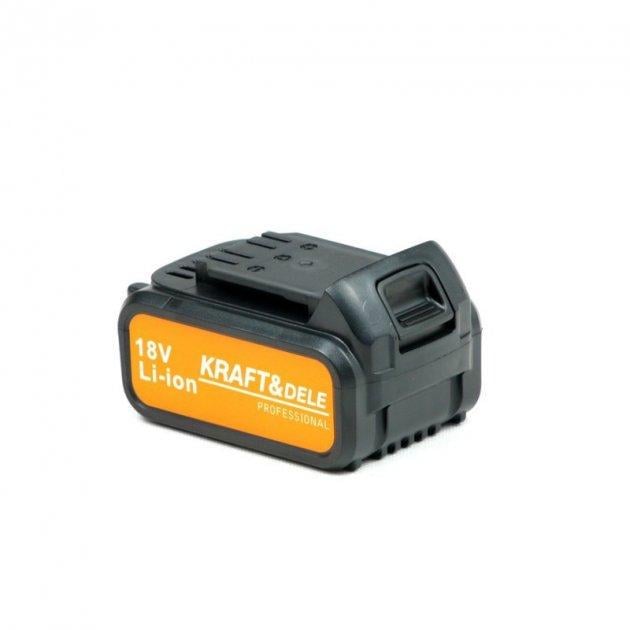 Акумулятор Kraft&Dele KD1760 2494073689 для садових інструментів серії X-SERIES 20 В 4 А/год Li-Ion - фото 5 Акумулятор Kraft&Dele KD1760 2494073689 для садових інструментів серії X-SERIES 20 В 4 А/год Li-Ion - фото 5