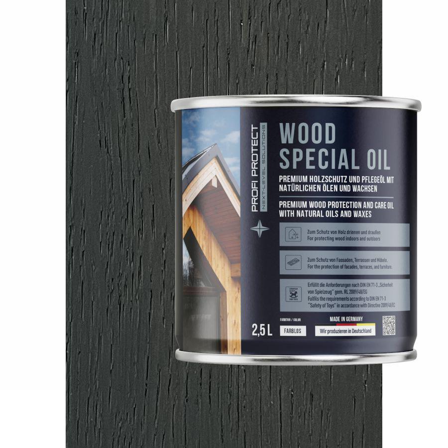 Масло для террасной доски ProfiProtect Wood Special Oil с воском 2,5 л Anthrazit Grau eiche (24644725)