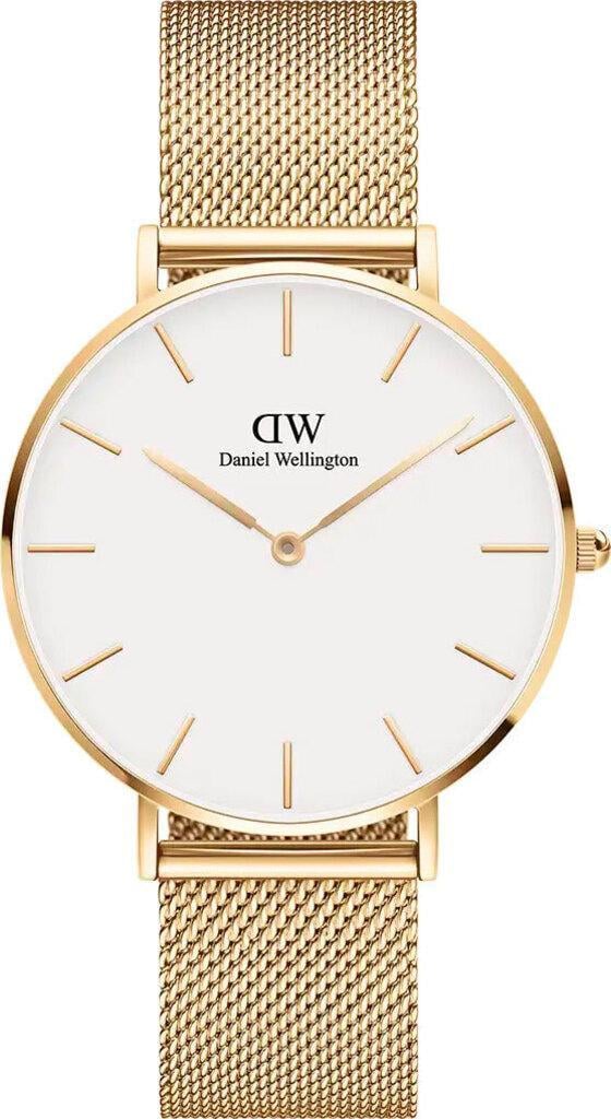 Наручные часы женские Daniel Wellington Petite Evergold DW00100346 со стальным корпусом WR 30 м Белый (3149530458)