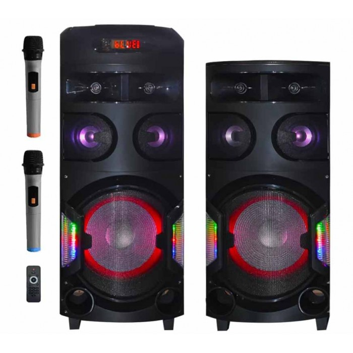 Колонка портативная TMG Pro Audio 1210 с радиомикрофонами