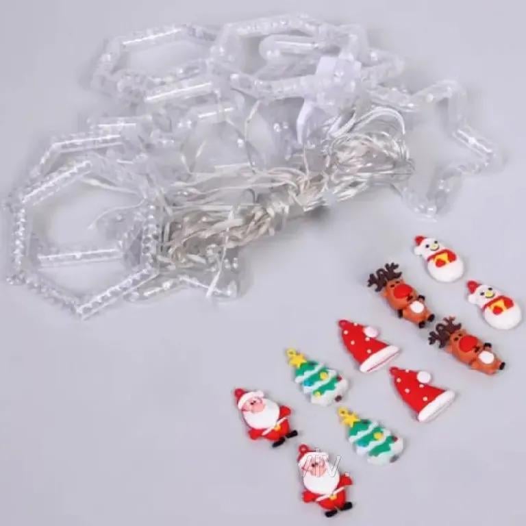 Гирлянда-штора Звезды-грани USB 3x3 м 300LED (234576472_279) - фото 2 Гирлянда-штора Звезды-грани USB 3x3 м 300LED (234576472_279) - фото 2