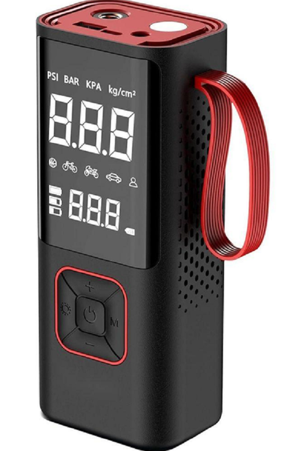 Автомобильный компрессор аккумуляторный Car Air Pump ATJ-6988 (5909)