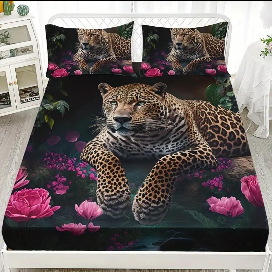 Комплект постельного белья 3D Леопард (2465949276)