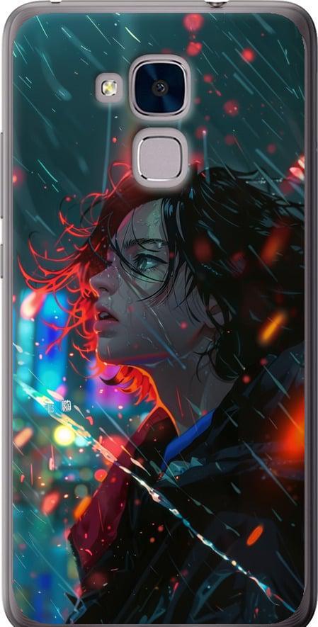 Чехол на Huawei GT3 Ночные огни (6096t-472-42517)