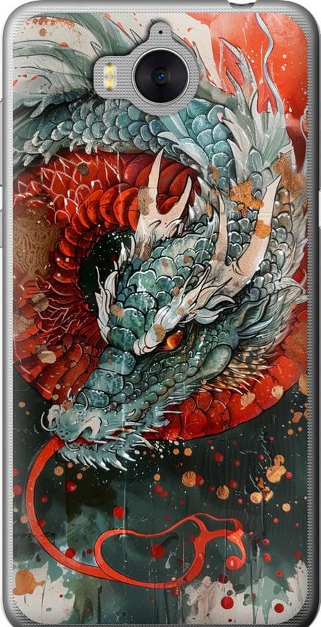 Чехол на Huawei Y5 2017 Стихия огня (6101t-992-42517)