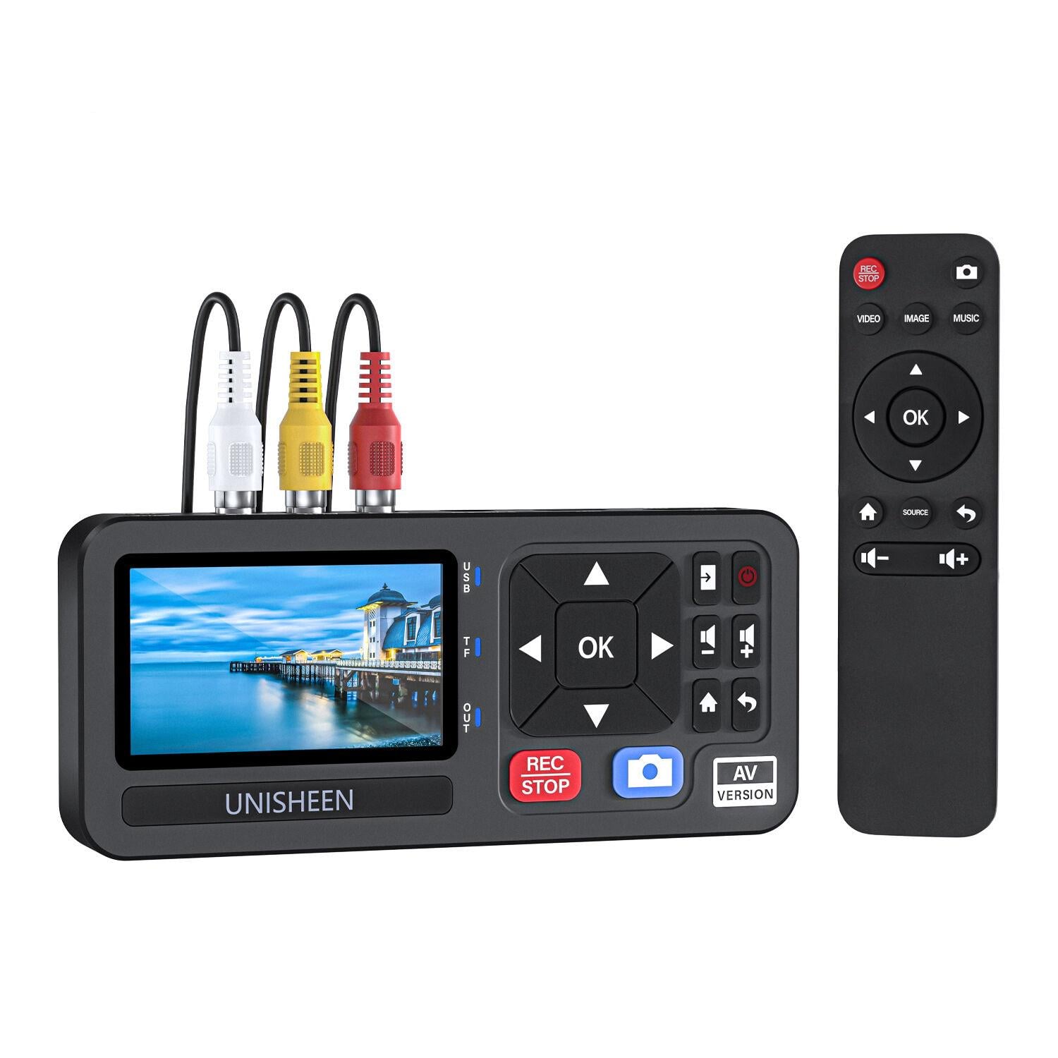 Відеоконвертер-рекордер UNISHEEN UR230A AV CVBS RCA SVideo аналоговий (00-00030132)