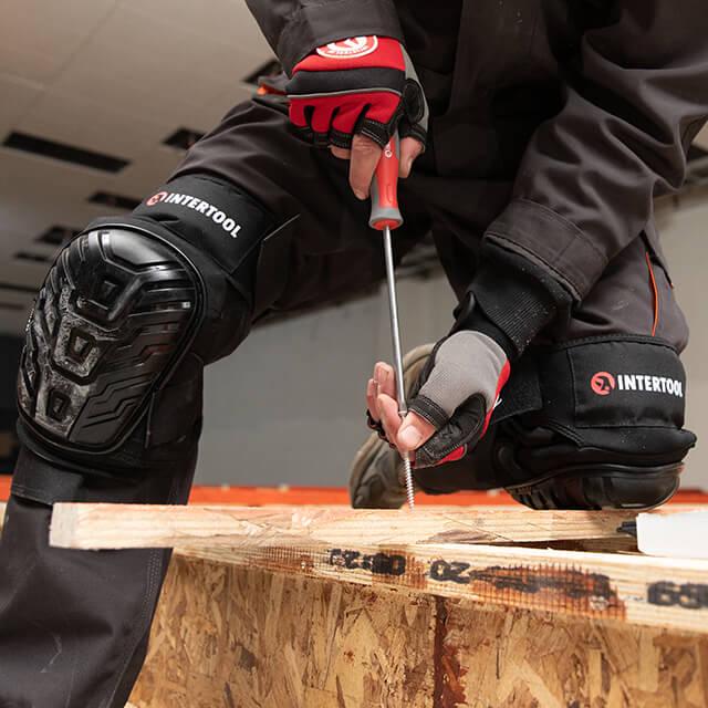 Наколенники защитные противоскользящие с гелевые подушки/неопреновые ремни (ПВХ600D) - фото 7 Наколенники защитные противоскользящие с гелевые подушки/неопреновые ремни (ПВХ600D) - фото 7