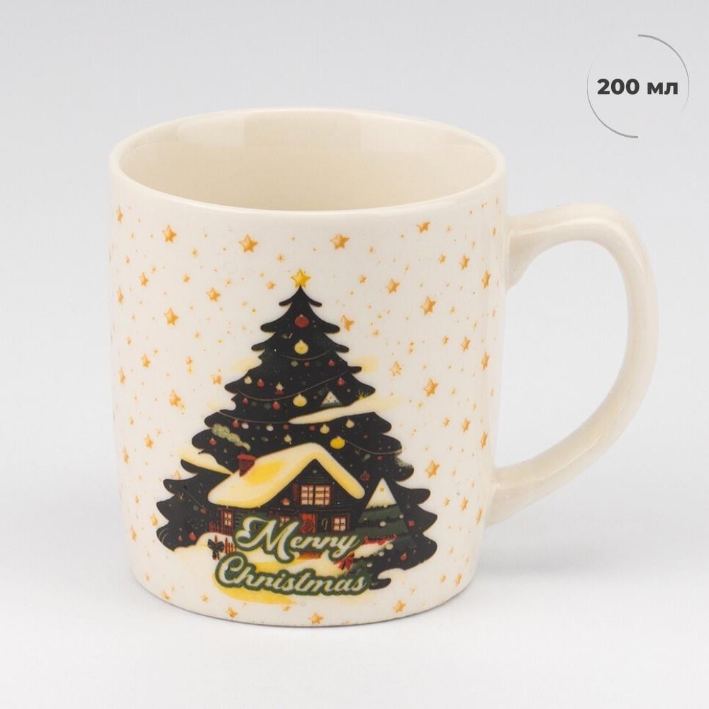 Чашка з ложечкою Merry Christmas 200 мл (9250-018) - фото 4 Чашка з ложечкою Merry Christmas 200 мл (9250-018) - фото 4