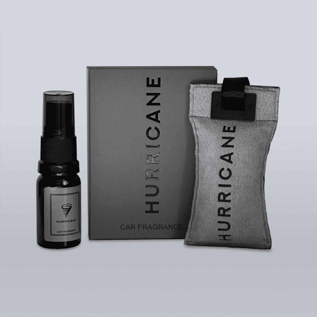 Ароматизатор HURRICANE GRAY STANDART классический аромат с нотами лимона бергамота ириса и сандала