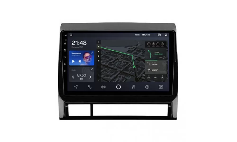 Штатная магнитола AMS T910 6/128 Gb Toyota Tacoma 2 N200 Hilux 2005-2015 9" L1 (AR-76954)