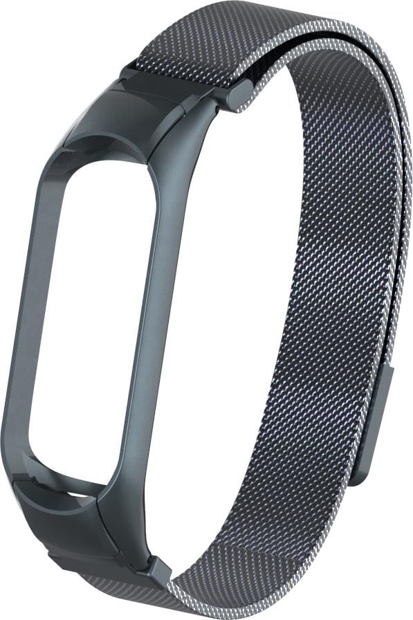 Ремешок Миланская петля Milano Mesh Mi Band 4/3 Graphite (09209-40)