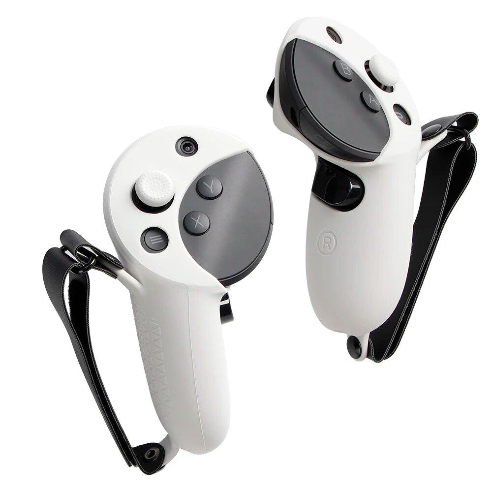 Чехол со стикерами для контроллеров Meta Quest Pro White (ACS-CwSFMQPwh)