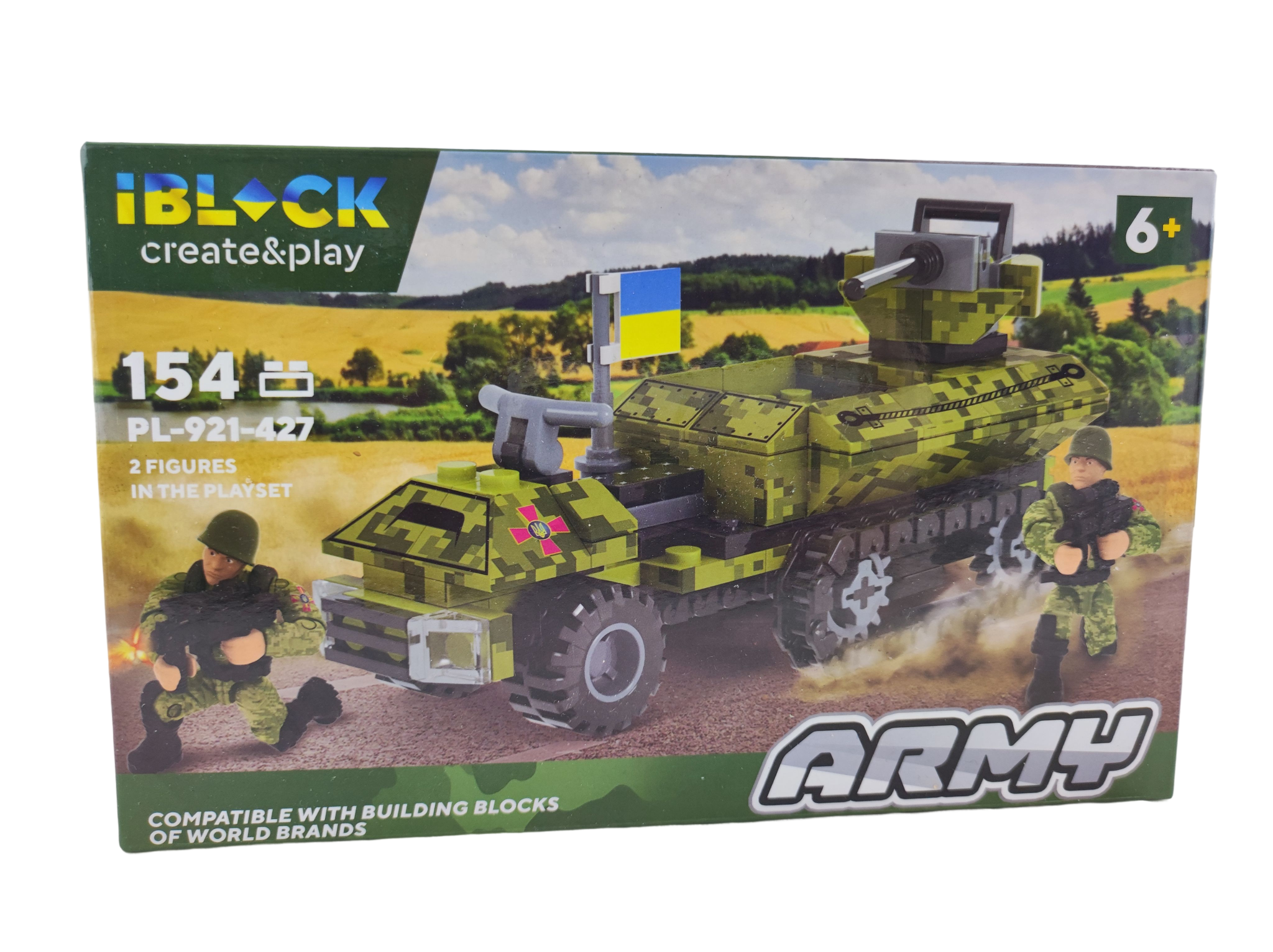 Конструктор Iblock Военная техника PL-921-427 154 детали (137681-3)