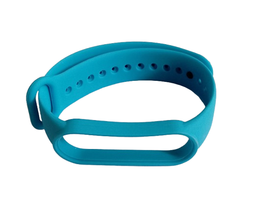 Ремешок для часов Xiaomi Mi Band 5/6 Design Небесно-голубой (1614)