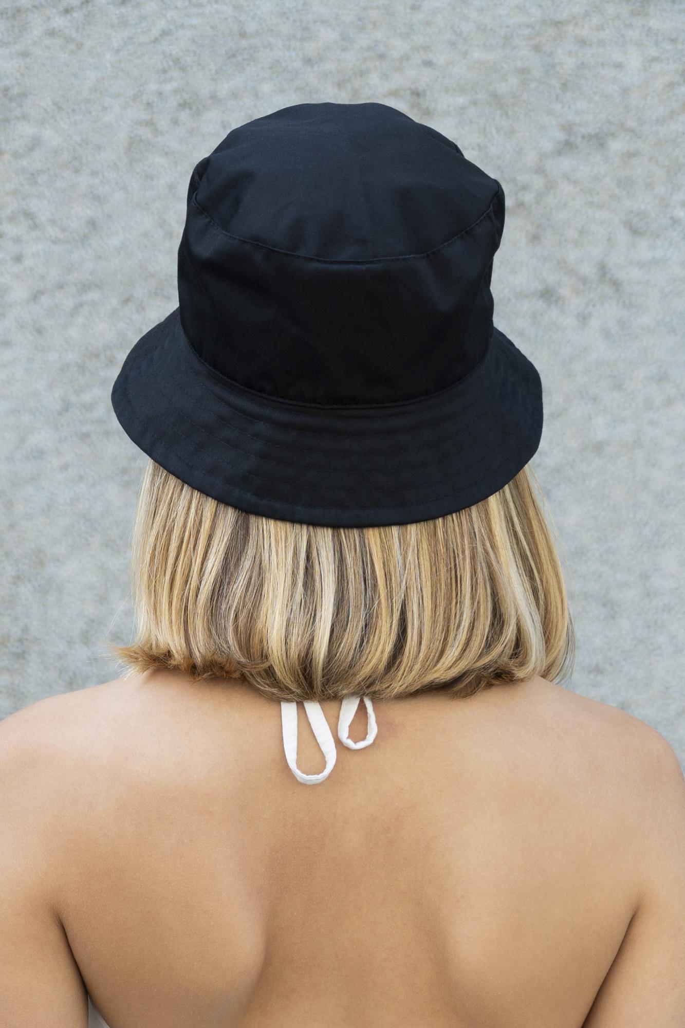 Панама женская базовая Without Basic однотонная летняя Черный (М8049923) - фото 3 Панама женская базовая Without Basic однотонная летняя Черный (М8049923) - фото 3