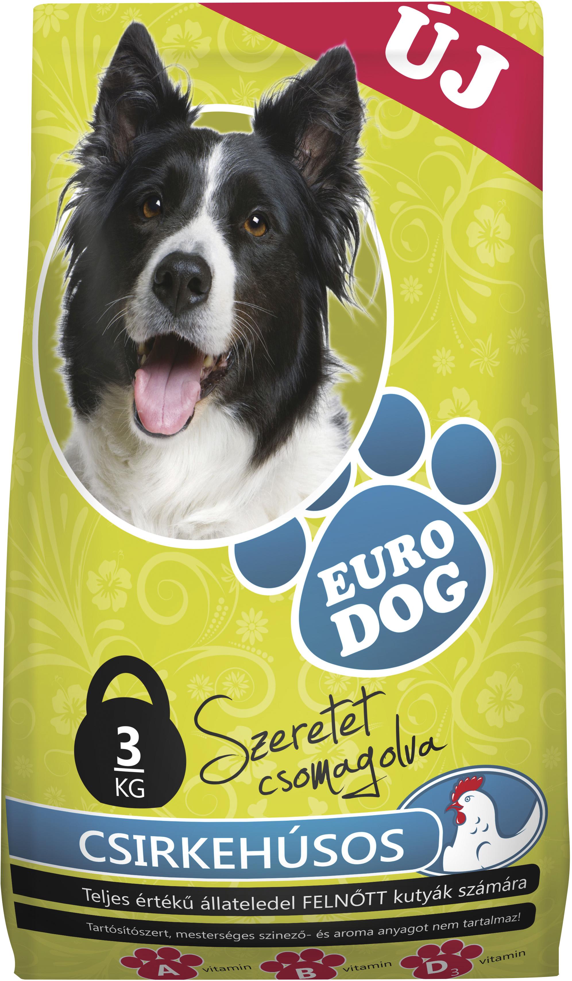 Корм сухий для собак EuroDog з куркою 3 кг (5999884350859)