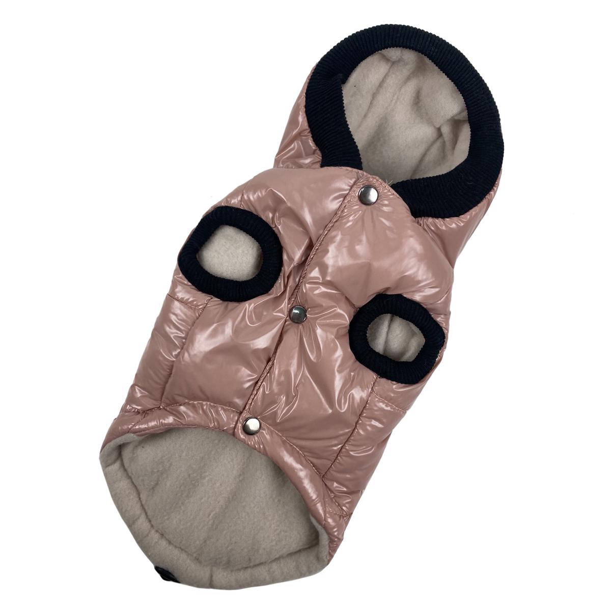 Жилет для собак G-54 лакований р. 5 Пудровий (70579104)