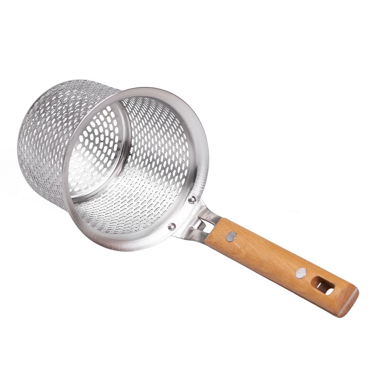 Сито з нержавіючої сталі для фритюру та варіння 10х8 см (5811)