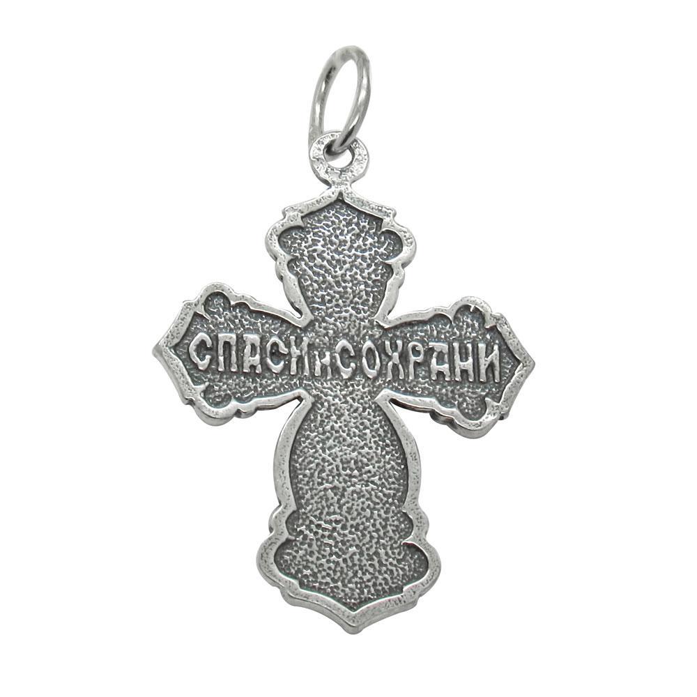 Срібний християнський підвіс Хрестик 4 (1137293071) - фото 3 Срібний християнський підвіс Хрестик 4 (1137293071) - фото 3