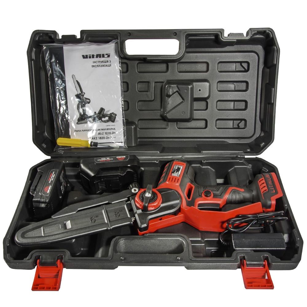 Пила цепная аккумуляторная Vitals AKZ 1820-2n Kit+ (000223817) - фото 9