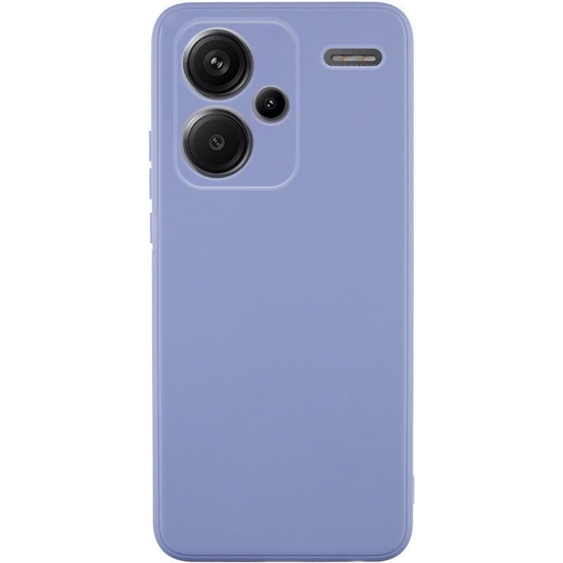 Протиударний Силіконовий чохол Candy Full Camera для Xiaomi Redmi Note 13 Pro+ Блакитний/Mist Blue