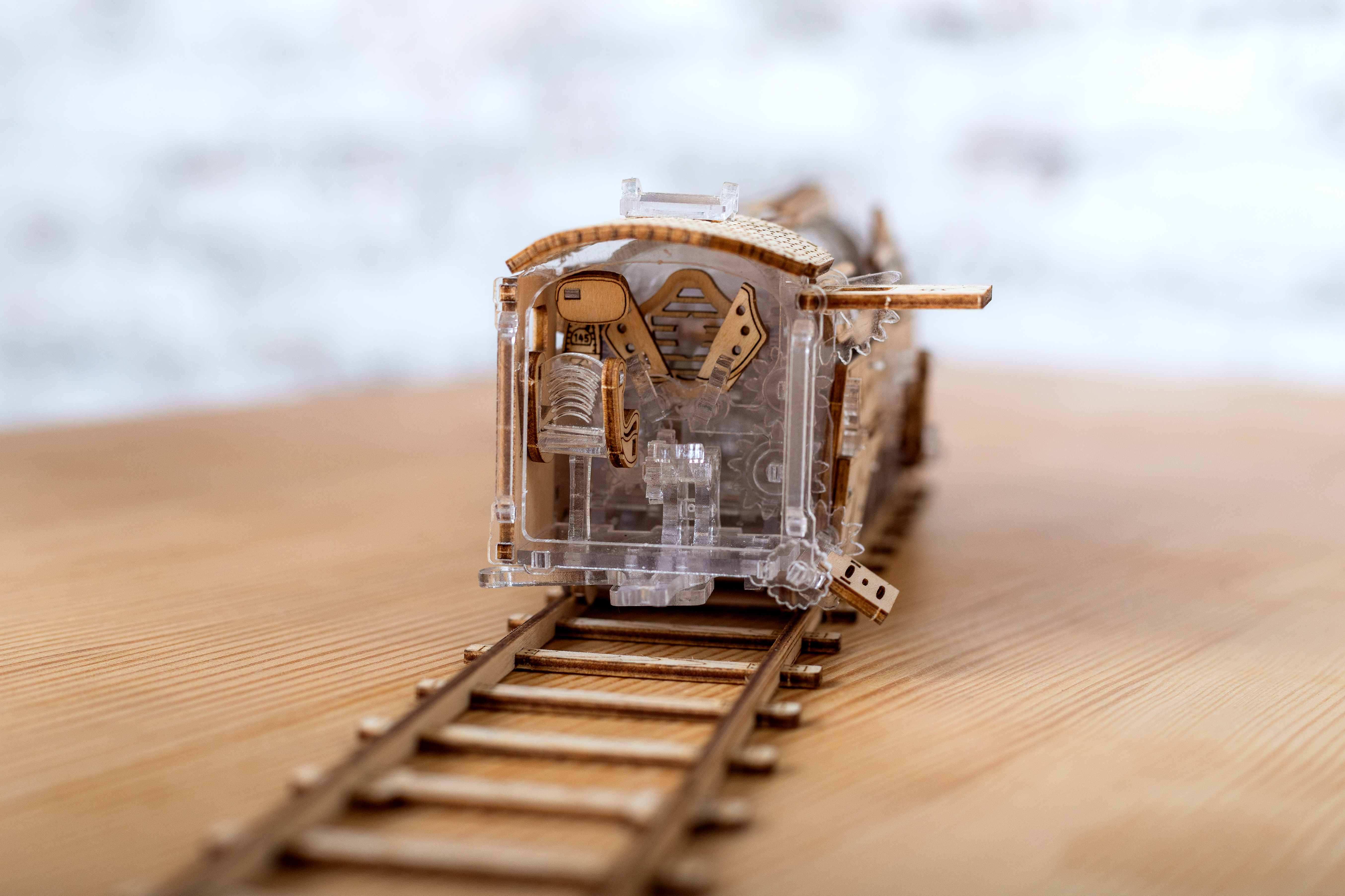 Конструктор дерев'яний Vіter Models Потяг The Thunderstorm Express (The Thunderstorm Express ) - фото 4